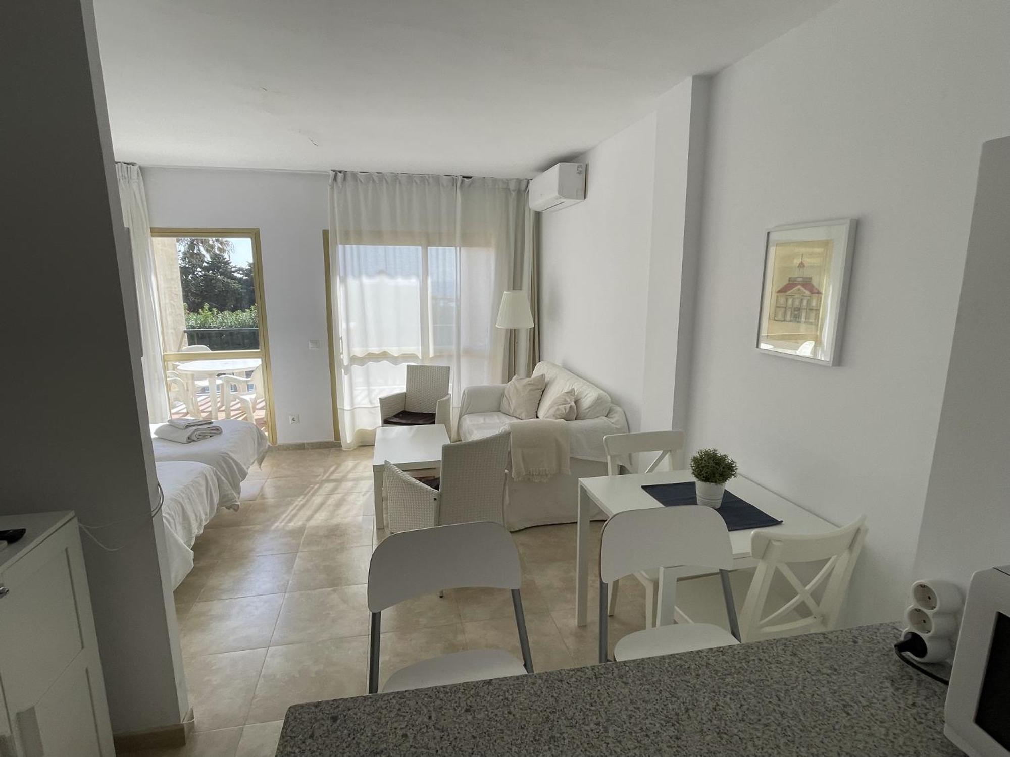 Estudio Primera Linea 50 Mtrs Playa. Fibra 600Mb Marbella Kültér fotó