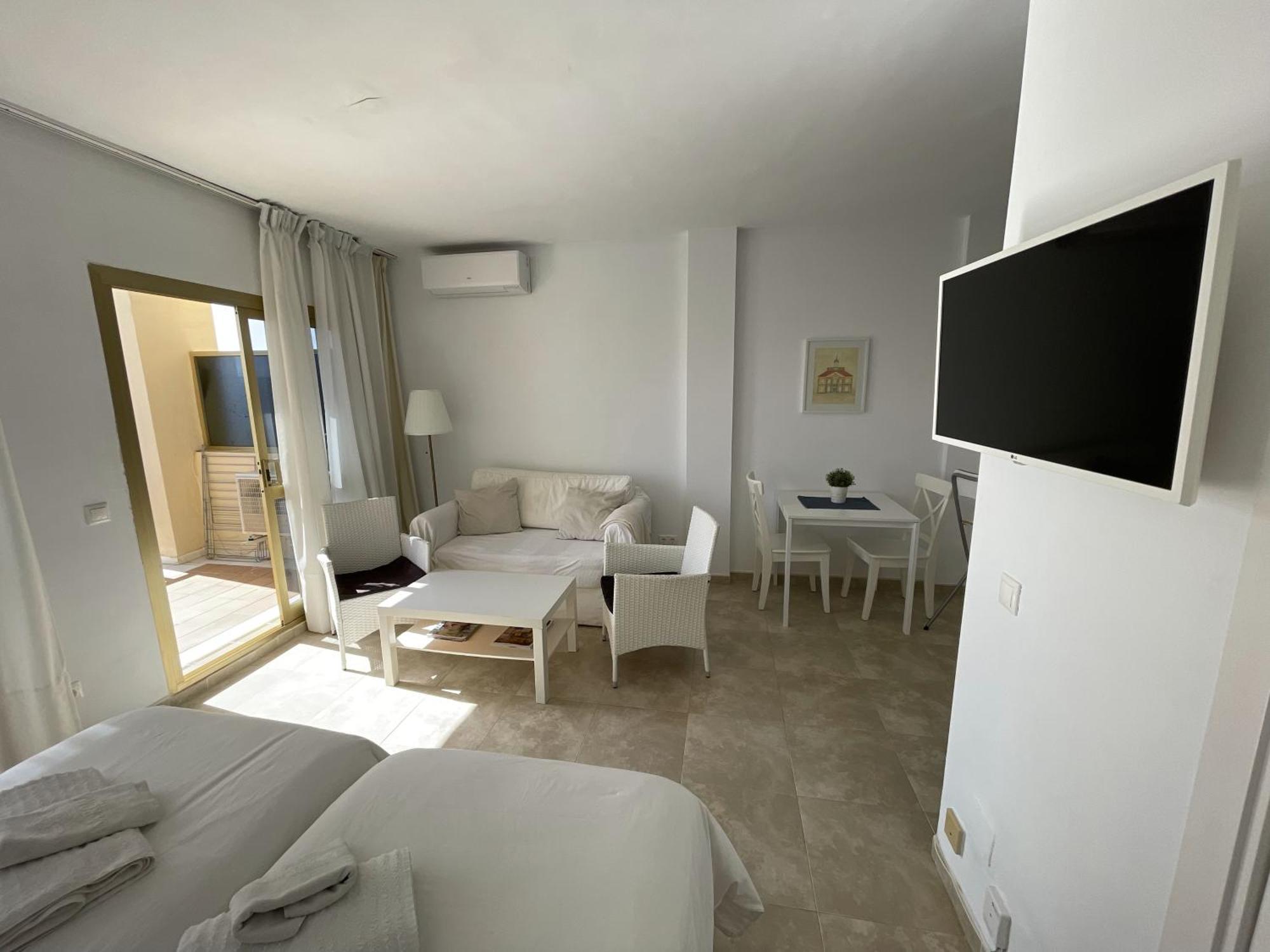 Estudio Primera Linea 50 Mtrs Playa. Fibra 600Mb Marbella Kültér fotó