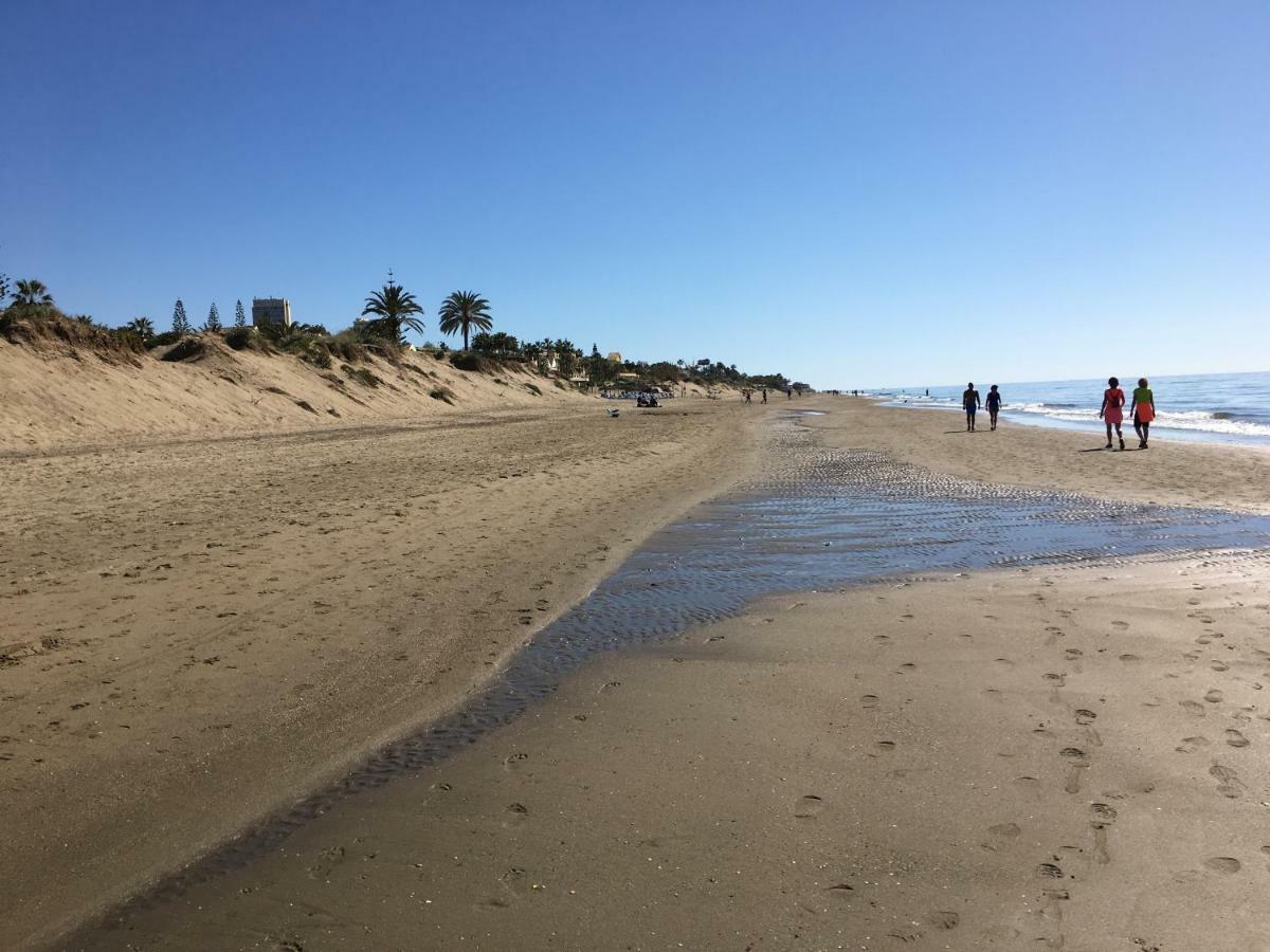 Estudio Primera Linea 50 Mtrs Playa. Fibra 600Mb Marbella Kültér fotó