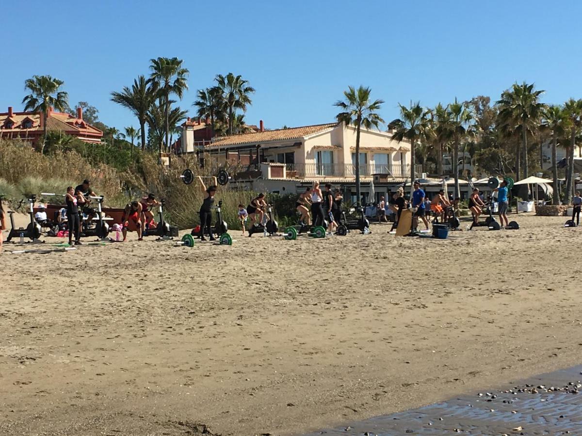 Estudio Primera Linea 50 Mtrs Playa. Fibra 600Mb Marbella Kültér fotó