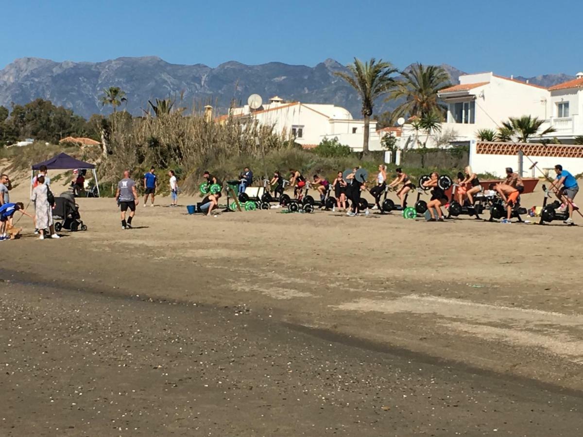 Estudio Primera Linea 50 Mtrs Playa. Fibra 600Mb Marbella Kültér fotó
